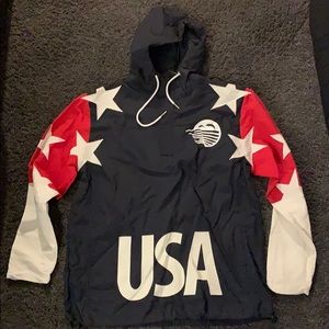 pink dolphin USA jacket size large